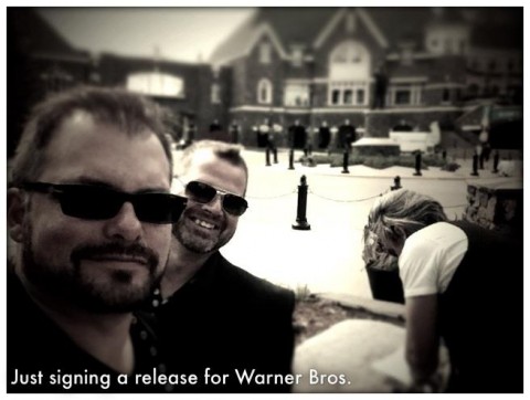 Just signing a release for Warner Bros.